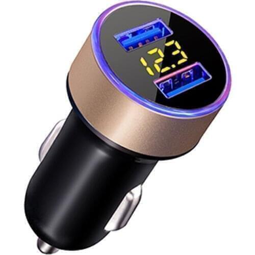Car Charger Dual USB Adapter Cigarette Lighter For chevrolet cruze aveo captiva lacetti VW Volkswagen JETTA MK6 GOLF 5 6 7 skoda