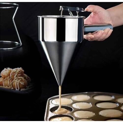 Cups Cupcakes Cookie Batter Mixer Bottle Muffins Pancakes Speratator Waffles Crepes Dispenser Pastry Baking Tools