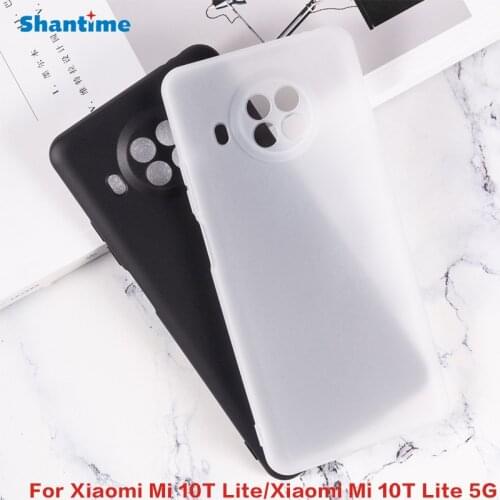 For Xiaomi Mi 10T Lite 5G Mi 10i 5G Pudding Silicone Phone Protective Back Shell For Xiaomi Redmi Note 9 Pro 5G Soft TPU Case