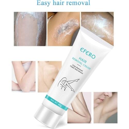 EFERO Painless Hair Removal Cream Depilatory Cream Smooth Skin Body Gentle Not Stimulating Removal Cream Drop shipping TSLM1