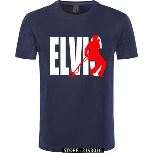Elvis Presley The King Funny Tee Shirt High Quality 3D Tshirt Men Novelty Tops Short Sleeve Cool T-shirt For Men Christmas Shirt