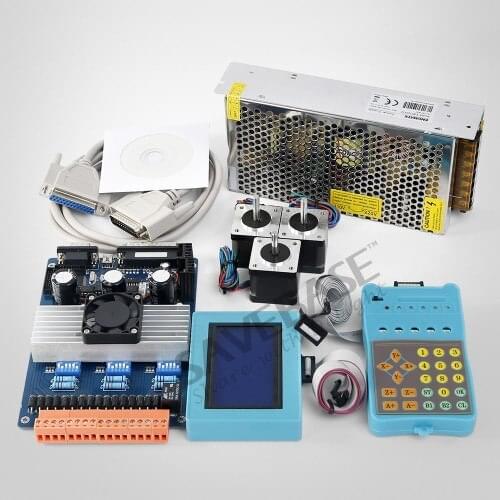 ENGMATE 3 Axis CNC Kit TB6600 Driver HB Nema14 21oz-in Motor 12V PSU For DIY