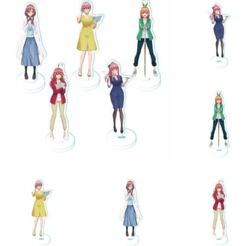Kawaii The Quintessential Quintuplets Acrylic Stand Card Nakano Ichika Nino Miku Yotsuba Itsuki Model Plate Collection Gift