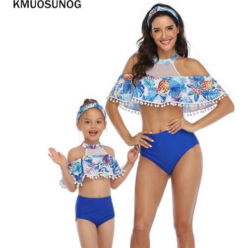 Kmuosunog Matching Swimwear For Mom And Daughter
