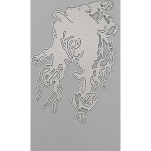 Metal Cutting Dies Running Man DIY Scrapbooking Paper Craft Embossing Knife Mould Blade Punch Die Cut Stencils