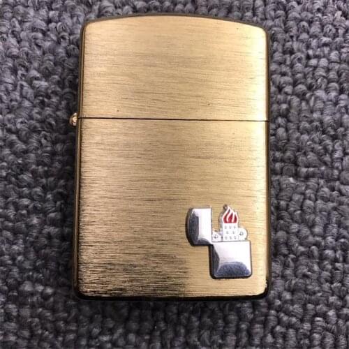 Metal Badge for Kerosene lighter Oil Lighter DIY Handmade Smoker Accessories Gadgets Lighters flame Decor Accessory