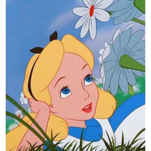 5D Disney Diamond Painting Cartoon Mosaic Alice In Wonderland Full Diamond Embroidery Full Cross Stitch Kits Home Decor Gift