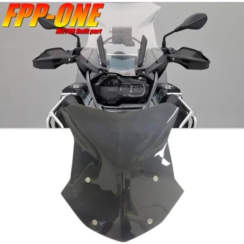R 1200 GS Motorcycle Accessories Black and Transparent Windshield for BMW R1200GS ADV CL 2012-2017 13 14 15 16 Thickness 3MM