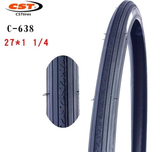 CST mountain bike tires C638 27 inches 27*1 1/4 Bicycle accessories Steel wire tire Antiskid and wear resistant bicycle tire