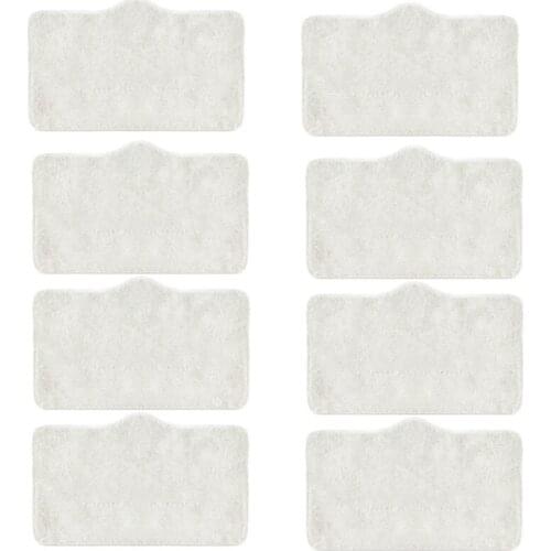 Mop for Deerma Steam Mop Cleaner ZQ610 ZQ600 Steam Mopping Wiper Accessories, 8PCS