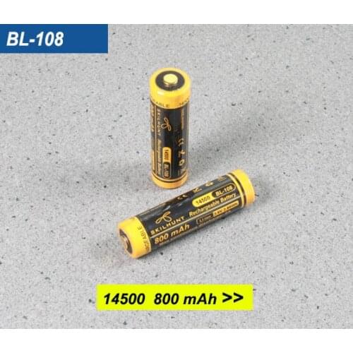 Skilhunt BL-108 14500 800mAh AA Protected Battery
