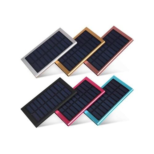 MSL 12000mAh Solar Mobile Power Bank 2USB Solar Charger for iPhone Samsung Xiaomi Huawei ect External Mobile Power Fast shipping