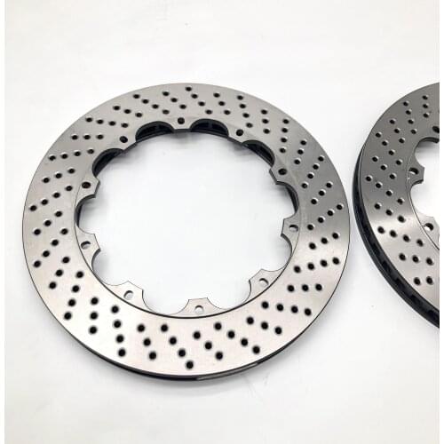 High performance expand disc 330x10mm drilled rotor for 17 rim wheel Audi-A5