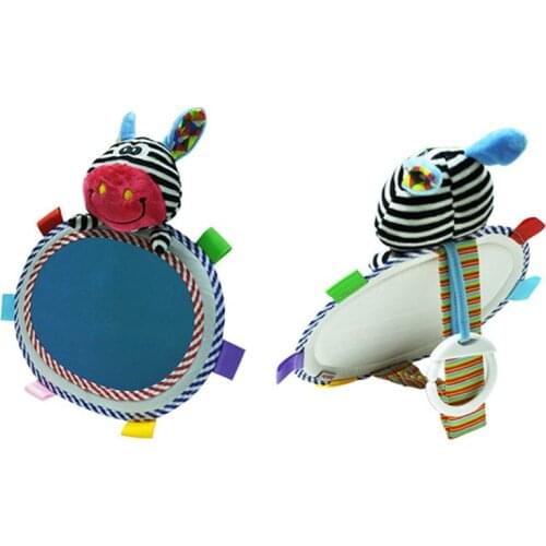 C5AA Cartoon Baby Car Rear View Mirror Adjustable Kids Safety Seat Rearview Mirrors