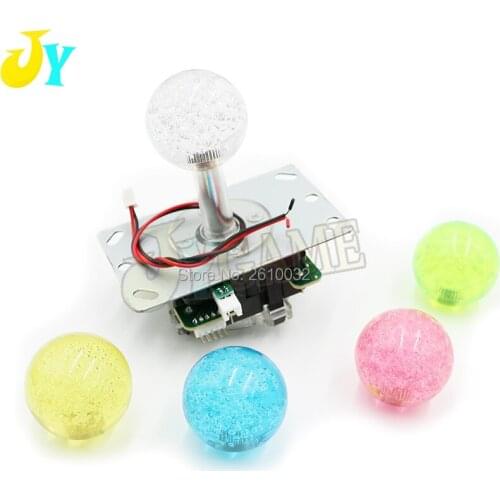 5v LED Sanwa Joystick Arcade Joystick Colorful flashing or monochrome light for Coin Operated Arcade Game Machine Cabinet Part