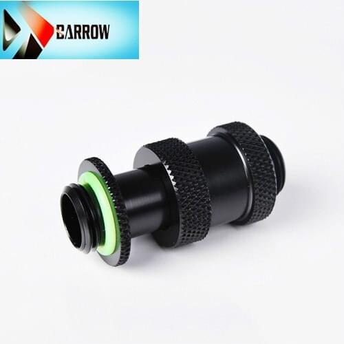 White black silver gold G1 / 4" male to male gpu block connection accessories, 22-31mm extender, double gpu card accessories