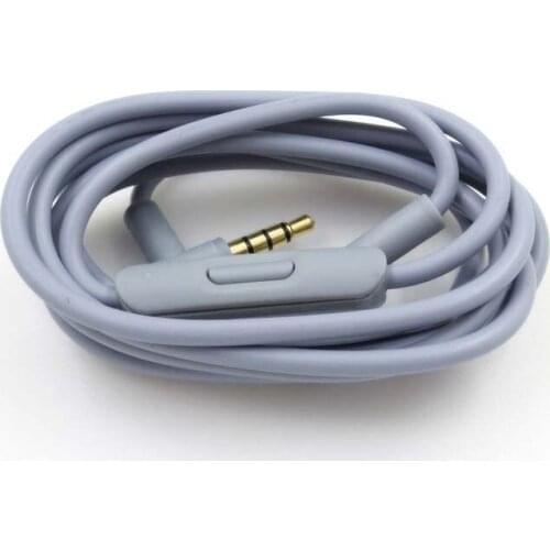 Audio Headphones Cable Cord with Microphone for Beats by Dr Dre Solo Studio Pro Detox 3.5mm to 3.5mm Male Audio Aux Wire Cable