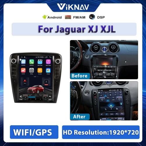 12.1inch Car radio For Jaguar XJ XJL Stereo receiver Multimedia Player GPS Navigation Android 10 2Din