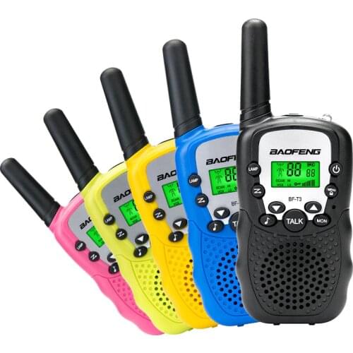 Baofeng Kids Radio BF-T3 Mini Walkie Talkie UHF 462-467MHz FRS Two Way Radio Comunicador Children T3 Handy Talkie HF Transceiver