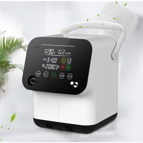 Household 220V 1-7L Flow Adjustable Portable Oxygen Machine Oxygen Making Machine Elderly Ozone Generator Pregnant