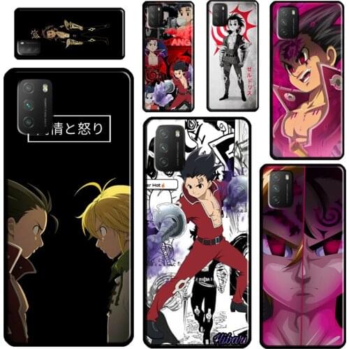 Zeldris Nanatsu no Taizai For Xiaomi Mi 11 Ultra 9T 10T Pro Mi Note 10 Lite Phone Case For POCO X3 Pro M3 F1 F2 F3