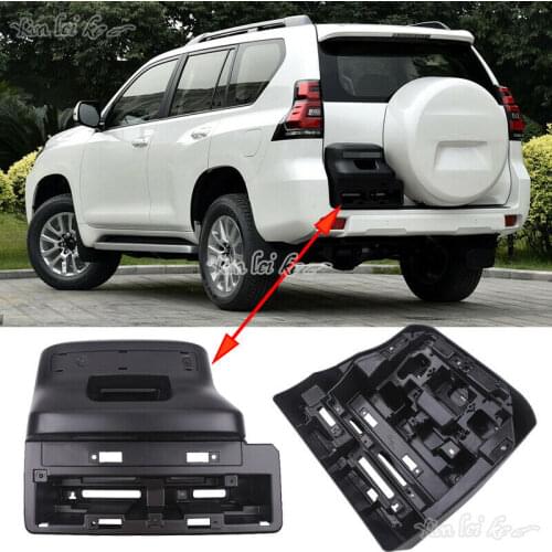 For Toyota Prado FJ/LC150 2018-2021 Rear License Plate Holder Mounting Bracket replace Factory style Car Styling Accessories