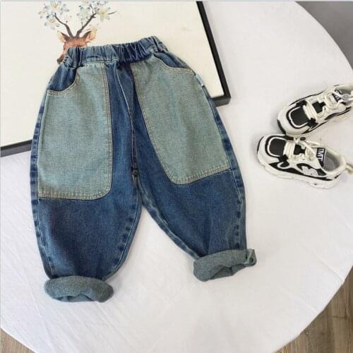 Jean Spring Summer Thin Casual Pants Boys Kids Trousers Children Clothing Teenagers Formal Outdoor High Quality