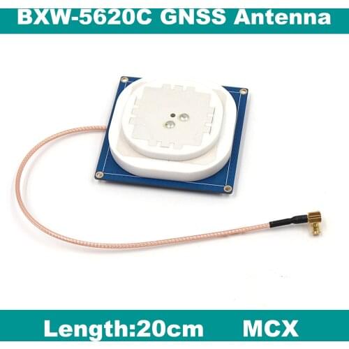 BEITIAN GNSS GPS antenna for ZED-F9P module RTK Drone Base UAV UGV GPS GLO GAL BDS GNSS L1,L2 MCX-JW connector BXW-5620C