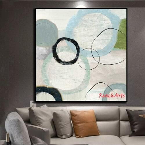 Canvas Quote Wall Picture Abstrakt Set Home Decoration Accessories For Bedroom Square Nice Light Color Good Sale