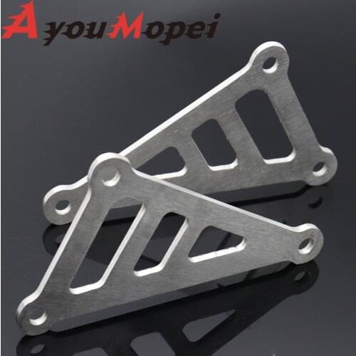 Lowering Links Kit For YAMAHA FZ1N FZ-1N FZ1 FZ8 Fazer Motorcycle Adjustable Rear Arm Suspension Drop Link Kits Stainless Steel