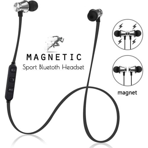 Magnetic XT-11 Bluetooth V4.2 Earphone Stereo Sports Waterproof Earbuds Wireless in-ear Headset with Mic for iPhone Samsung