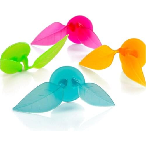 Multifunctional Toothbrush Holder Suction Cup Leaves Styling, Creative And Practical Compact Rack, Razor Holder