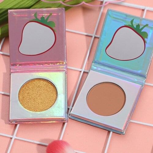 10 Piece Single Hole DIY Highlighter Concealer Blush Private Label Portable Makeup Palette Custom Shades Custom Color Wholesale
