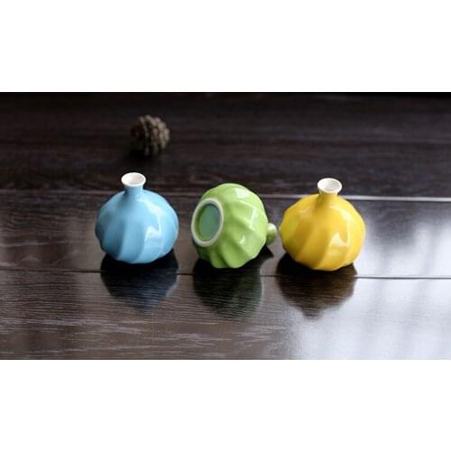 Silicone Mold Plant Small Vase Flower Ceramic Modern Water Decoration 3d Flower Vase Mold Silica Gel Moulds Silicone Rubber PRZY