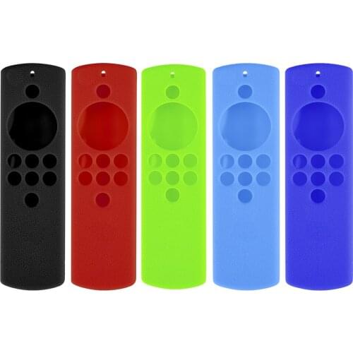 Silicone Protective Case For Alexa Voice Remote Lite, Dustproof Anti-fall Non-slip Remote Cover Shell Accessories
