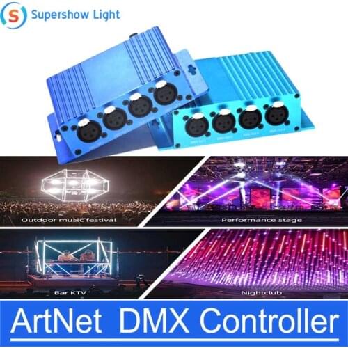 4 Universe ArtNet DMX LED Controller