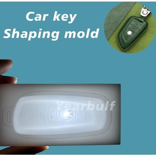 Leather Mold Key Pattern Integrated MoldingCar Key Holster Plastic Handmade Goods DIY Cold Compression Molding Working Tools
