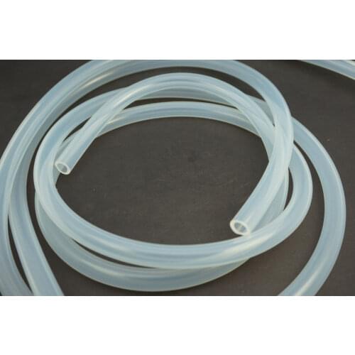 3 Feet Food Grade Silicon Clear Flexible Water Line Tubing for Tank Hose ID 8mm