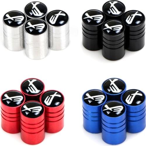 4Pcs Wheel Tire Covered Car Truck universal Tube Tyre cover Bicycle Dustproof Valve Cap for Mitsubishi Lancer EX Car Styling
