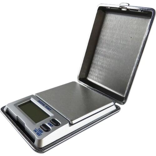 AJY 2018 hot mini digital pocket scale for herb 500/0.01g high precision postage gram jewelry