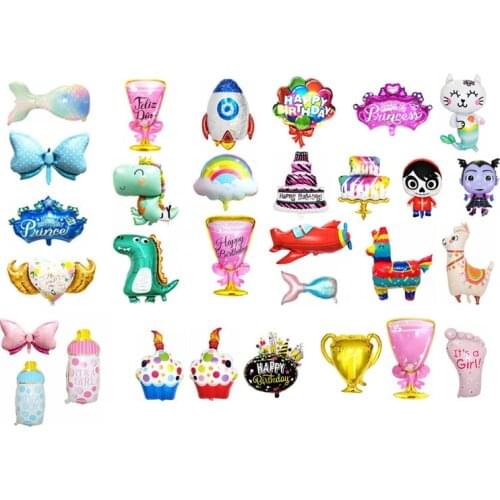 Astronaut Dinosaur Cloud Aluminum Film Balloon Series Birthday Party Wedding Holiday Decoration Childrens Toys