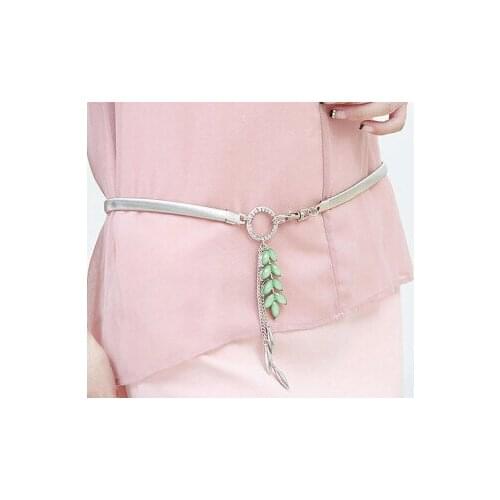 Free shipping new fashion crystal Note music rhinestone HOT elastic belly chain pand jewelry Infinity gift women girl gold chain