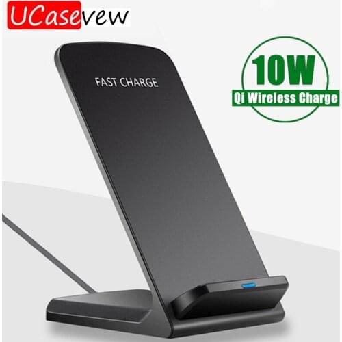 Qi Wireless Charger Stand Dock for iPhone 11 Pro X XS Max 8 QC3.0 Quick Wireless Fast Charging for Samsung S10 S9 Note 10 9 8