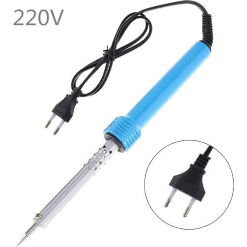 NEW 30W 220V External Heating Electric Soldering Iron Pen with EU Plug for Electronics Work