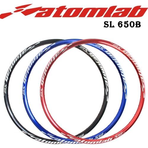 Atomlab Sl 27.5er 27.5"28 32 Holes Mtb Bicycle Rims Mountain Bike Circle Tubeless Ready For Xc Trail