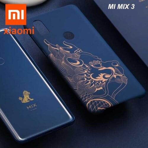 Original Xiaomi Mi MIX 3 Case (4g version) Luxury paintings Hard PC Cover Case Xiaomi Mi MIX3 MIX 3 Cover ultra slim Funda Coque