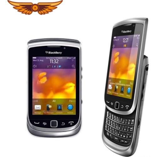 Original Unlocked BlackBerry Torch 9810 GSM 3.2 Inches BlackBerry OS 5MP Camera 8GB ROM QWERTY Keyboard Used Cellphone