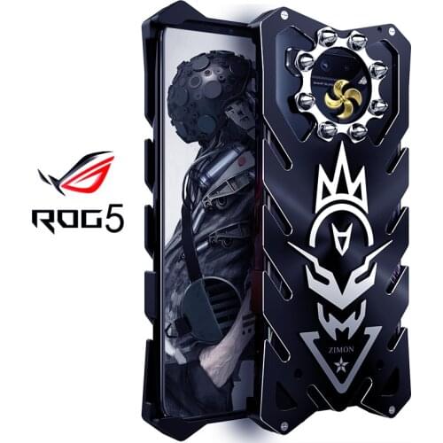 Original Zimon Shockproof Protection Case Shell Bumper Back Cover for ASUS Rog Phone 5 ROG5