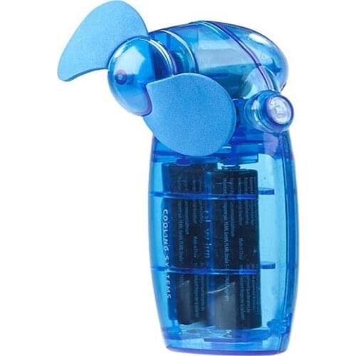 Portable Mini Pocket Fan Cool Air Hand Held Battery Travel Holiday Blower Cooler
