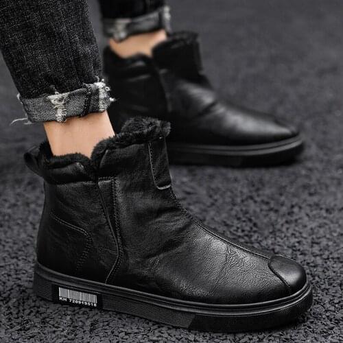 QIWN Mens Winter Boots
